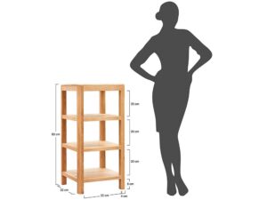 miniaturka Regał Średni Dębowy Bagan