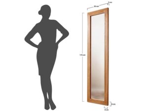 miniaturka Lustro Wiszące Dębowe Bagan