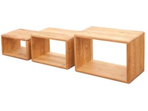 miniaturka Zestaw 3szt Półek Dębowych Bagan