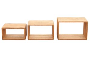 miniaturka Zestaw 3szt Półek Dębowych Bagan