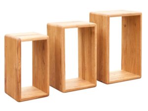 miniaturka Zestaw 3szt Półek Dębowych Bagan