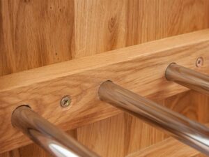 miniaturka Mały Regał na Buty Dębowy Bagan