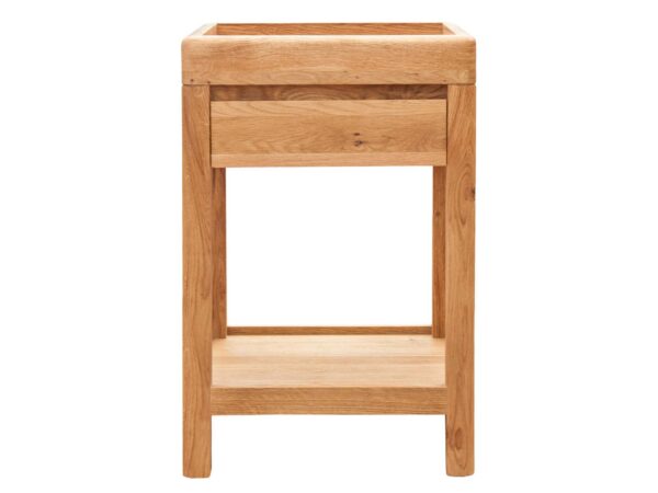 Szafka nocna z szufladą i półką – minimalistyczny design