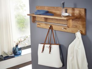 miniaturka Wieszak Stylowy Dębowy I Bagan