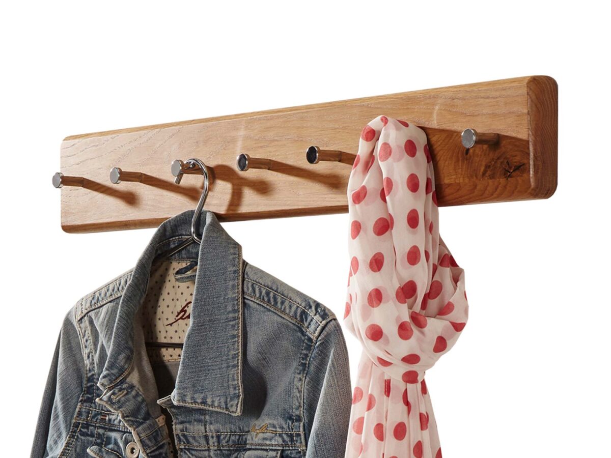 Klasyczny Wieszak Dębowy Bagan