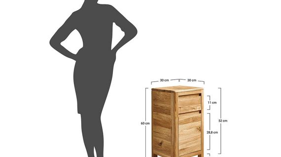 Komoda Niska Dębowa Bagan - obrazek 11