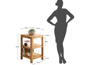 miniaturka Mały Regał Klasyczny Dębowy Bagan