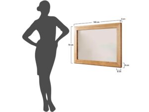 miniaturka Lustro Dębowe Klasyczne I Bagan