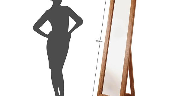 miniaturka Dębowe Lustro Stojące Bagan