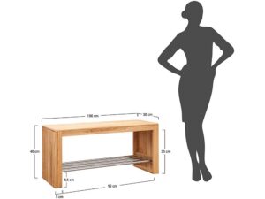 miniaturka Regał na Buty z Dębu Bagan