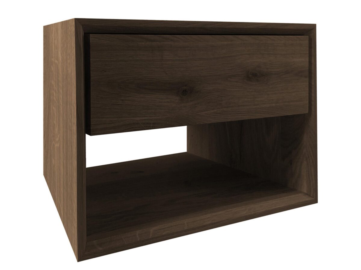 Dębowa Szafka Nocna dąb dymiony  Blitz