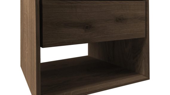 Dębowa Szafka Nocna dąb dymiony  Blitz