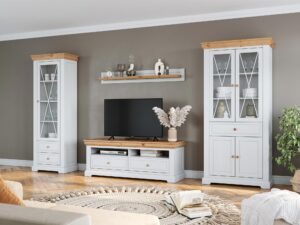 miniaturka Witryna Wąska Klasyczna Biała Sosna Petra