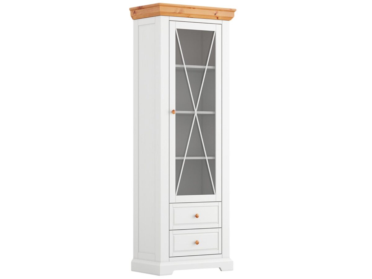 Witryna Wąska Klasyczna Biała Sosna Petra