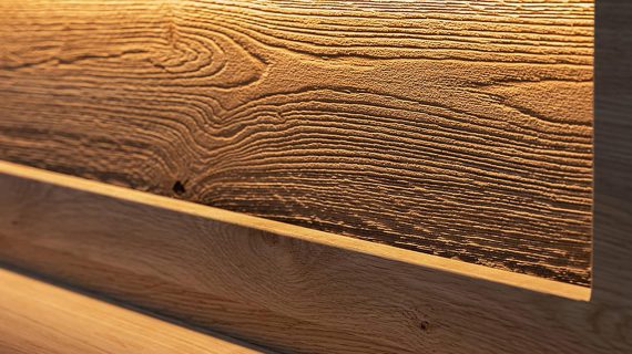 Półka 120 cm Wisząca Dąb Olejowany Salar - obrazek 4