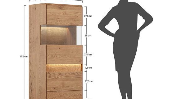 miniaturka Dąb Naturalny Witryna Niska Lewa Salar