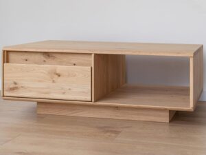 miniaturka Elegancki Dąb Ława z Szufladą Salar