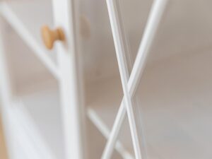 miniaturka Przeszklona Klasyczna Witryna 2D w Bieli Petra