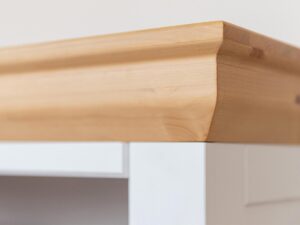 miniaturka Komoda Klasyczna Sosna Fińska w Ciepłej Bieli Petra