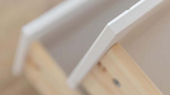 miniaturka Witryna Wąska Klasyczna Biała Sosna Petra