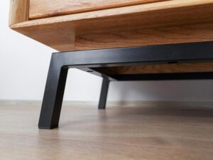 miniaturka Loft Szafka RTV 200 Zamknięta Szyba Dąb Kyoto