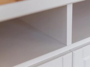 miniaturka Klasyczna Mała Komoda TV w Bieli Petra