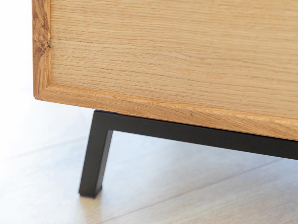 Loft Szafka RTV 200 Zamknięta Dębowa Kyoto - obrazek 6
