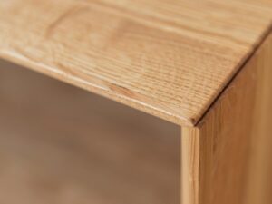 miniaturka Loft Stolik Kawowy Dąb Naturalny Stal Kyoto