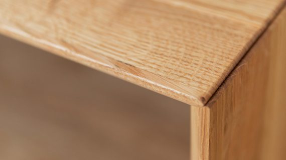 miniaturka Loft Stolik Kawowy Dąb Naturalny Stal Kyoto