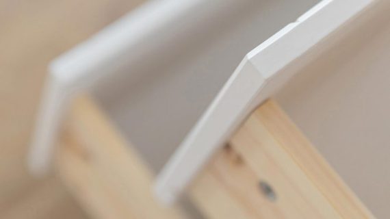 miniaturka Komoda Klasyczna z Litego Drewna w Bieli Petra