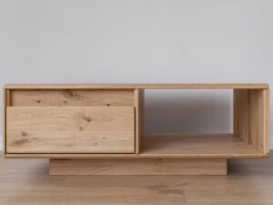 miniaturka Elegancki Dąb Ława z Szufladą Salar