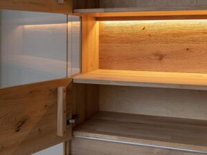 miniaturka Niska Witryna 3D Nowoczesny Dąb  Salar