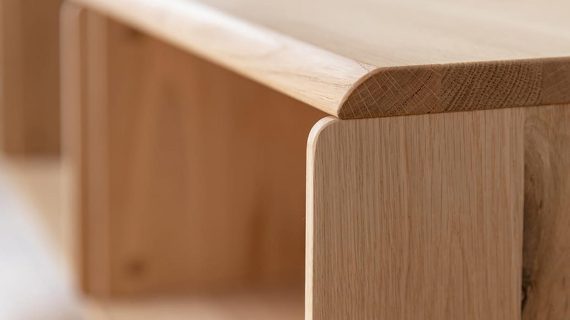 miniaturka Elegancki Dąb Ława z Szufladą Salar