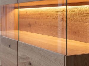 miniaturka Niska Witryna 3D Nowoczesny Dąb  Salar