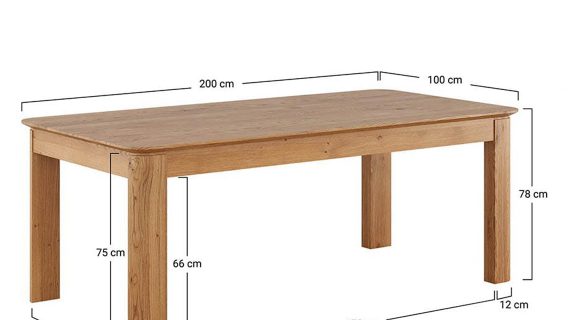 miniaturka Stół Olejowany Dąb 200×100 Salar