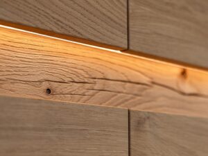 miniaturka Prawa Niska Witryna 2D Elegancki Dąb  Salar