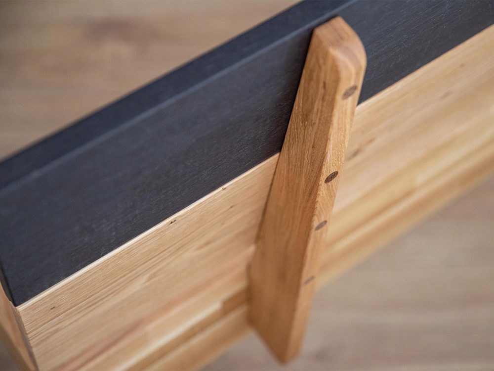 Design Loft Łóżko Dębowe  Inari - obrazek 3
