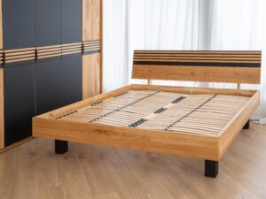 miniaturka Design Loft Łóżko Dębowe  Inari