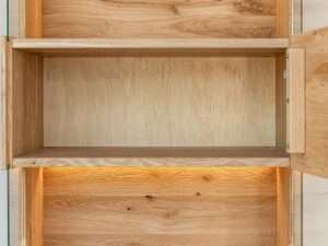 miniaturka Dębowa Witryna Wąska Lewa Salar