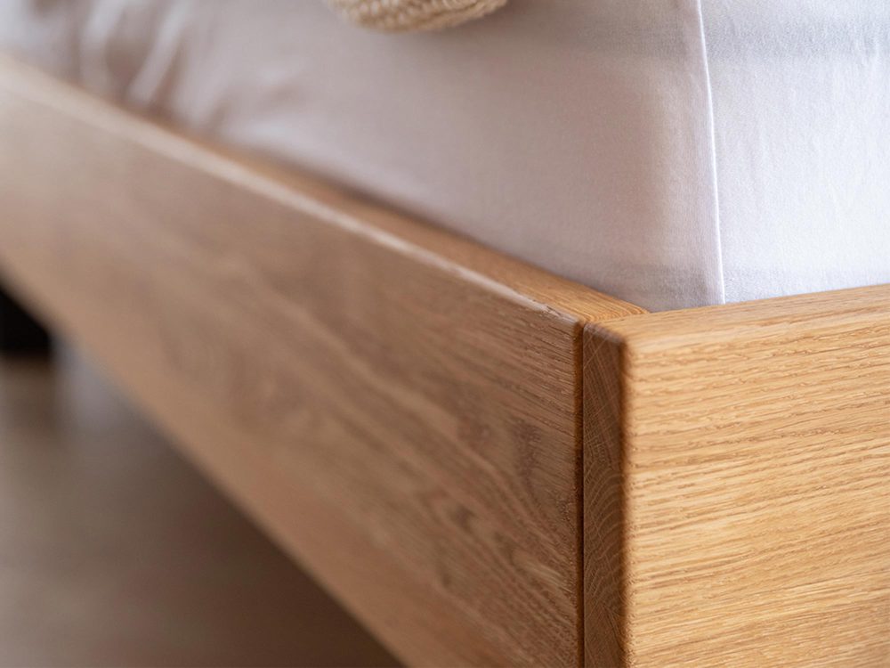 Design Loft Łóżko Dębowe  Inari - obrazek 6
