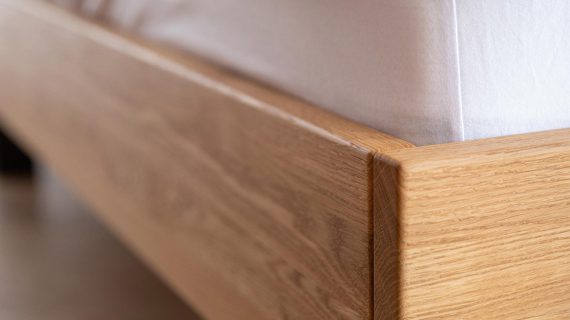 Design Loft Łóżko Dębowe  Inari - obrazek 6