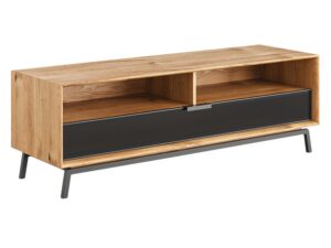 Loft Szafka RTV 160 Otwarta Szyba Design Kyoto