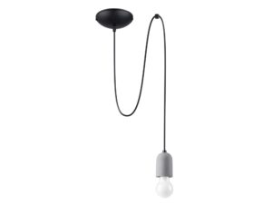 Elegancka Lampa Wisząca E27 – LUNO 1 LONG