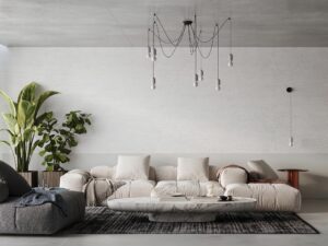 miniaturka Elegancka Lampa Wisząca E27 – LUNO 1 LONG