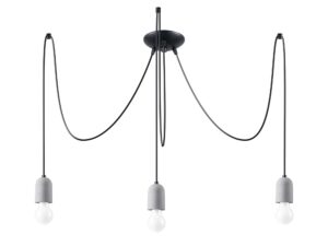 Geometryczny Żyrandol SOLARO 3 – 3 Żarówki