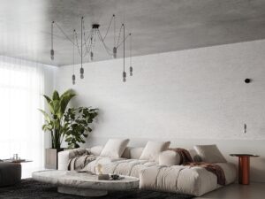 miniaturka Geometryczny Żyrandol SOLARO 3 – 3 Żarówki