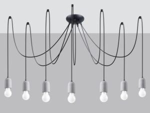 miniaturka Geometryczny Żyrandol SOLARO 7 – 7 Żarówek