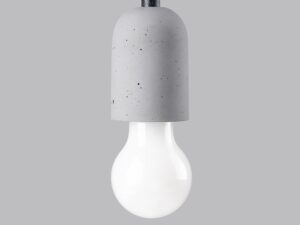 miniaturka Designerski Kinkiet LUNARIS 1x E27 LED 8x22cm