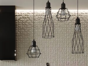 miniaturka Elegancki Kinkiet NOCTA Stalowy E27 15W Czarny