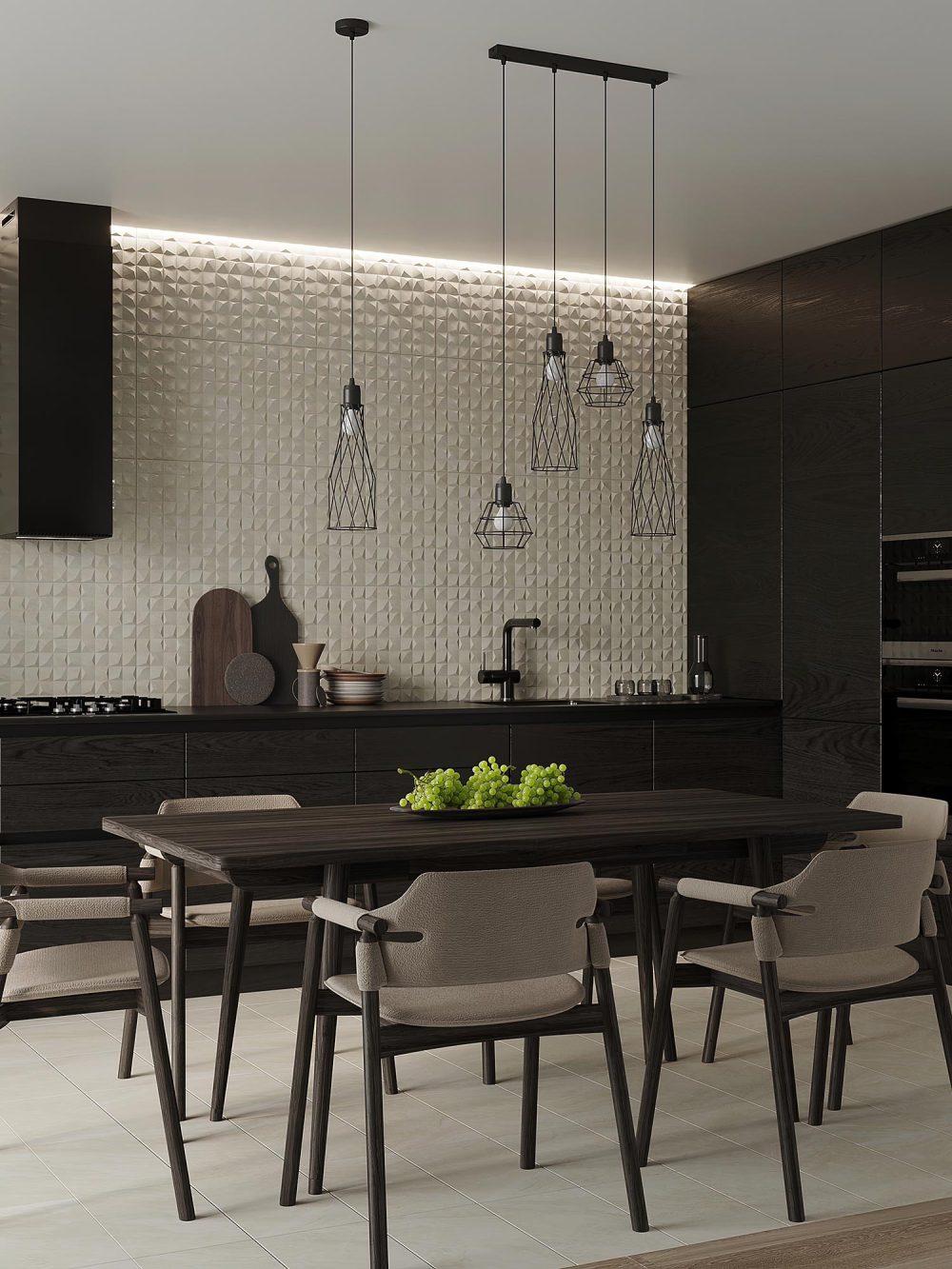 Elegancki Kinkiet NOCTA Stalowy E27 15W Czarny - obrazek 8